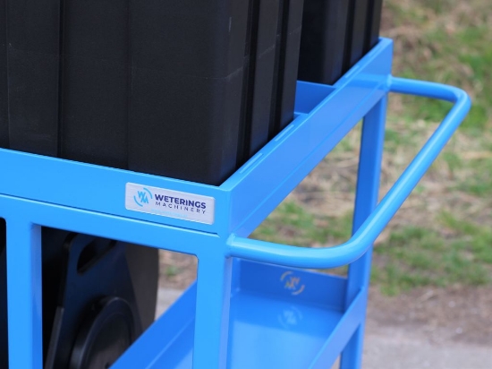 Afbeeldingen van Servicewagen incl. HDPE kabel haspel voor elektrische Bio Choppers