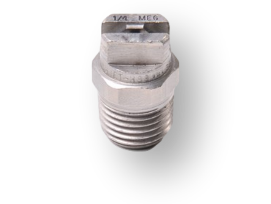 Afbeeldingen van Nozzle 25°.60 - ¼" RVS vlakstraaltip