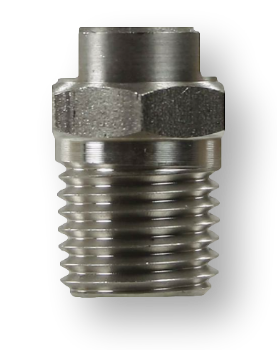 Afbeeldingen van Nozzle 25°.60 - ¼" RVS vlakstraaltip