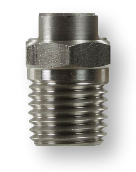 Afbeeldingen van Nozzle 25°.60 - ¼" RVS vlakstraaltip