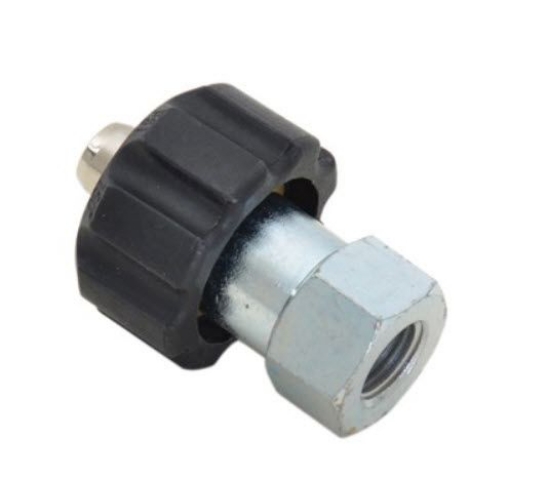 Afbeeldingen van Snelschroefkoppel 1/4"bidr. male