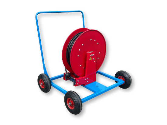 Afbeeldingen van Verenhaspel Maxi 660-60m 4w op wagentje