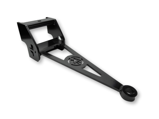 Afbeeldingen van Trekhaak Deense kar / CC container triangel dicht trekoog