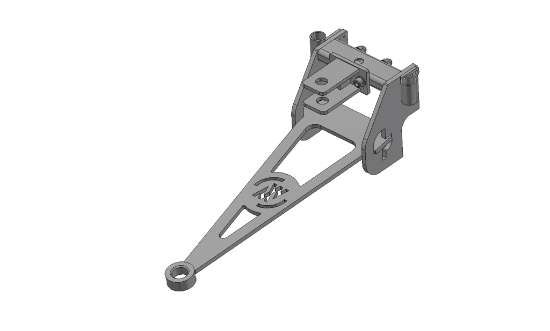 Afbeeldingen van Aanbouwdeel trekhaak met pen Ø25mm