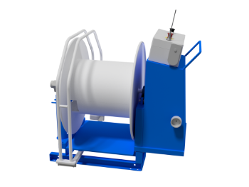 Afbeeldingen van WCR Slanghaspel 450mm Ø1" (Op Steunen)