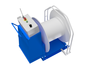 Afbeeldingen van WCR Slanghaspel 450mm Ø1" (Op Steunen)
