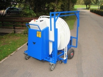 Afbeeldingen van WCR Super Slanghaspel 450mm Ø3/4" (Accu Aangedreven)
