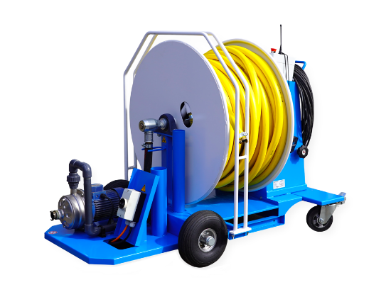 Afbeeldingen van WCR Super XL slanghaspel 500mm Ø5/4"