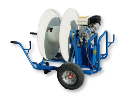 Afbeeldingen van Mobiel Hydraulisch slanghaspel op wielen