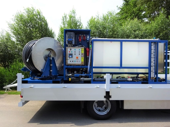 Afbeeldingen van Haspelunit 3-voudig hydraulisch