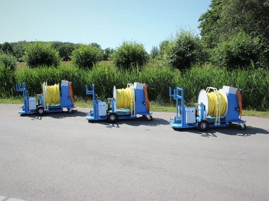 Afbeeldingen van WCR Slanghaspel 450mm Ø1" (Opvoerpomp)