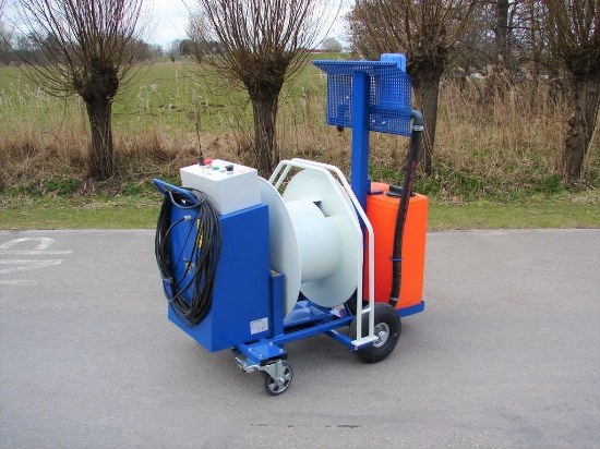 Afbeeldingen van WCR Slanghaspel 335mm Ø1" (Dosatron D3RE3000+BP)