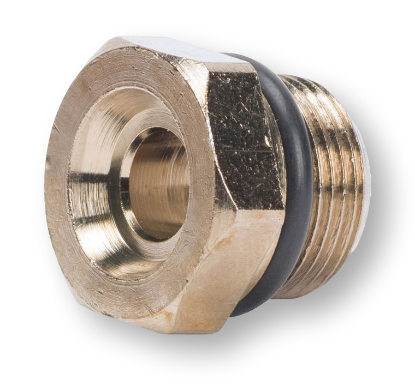 Afbeeldingen van Spuitdop 1318 50° 4,5 messing Braglia