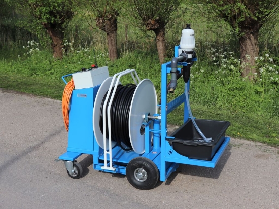 Afbeeldingen van WCR slanghaspel 335mm Ø¾" (Dosatron D3RE10BPVFP)