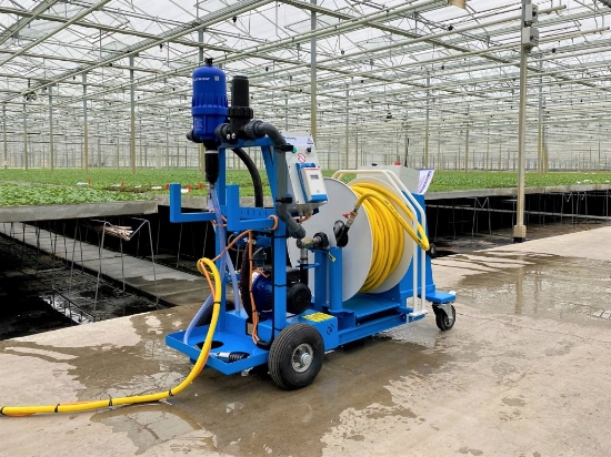 Afbeeldingen van WCR Slanghaspel 335mm Ø3/4" (Dosatron D8RE2+BP & EC Meter)(Opvoerpomp)