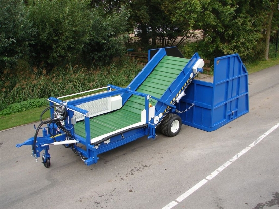 Afbeeldingen van Sleepcontainer 10000ltr buffer Bio Hopper