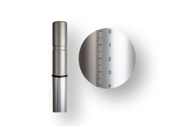 Afbeeldingen van Laserontvanger mast verstelbaar