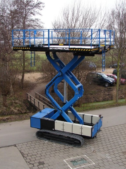 Afbeeldingen van Sky Hopper Plus Schaarhoogwerker