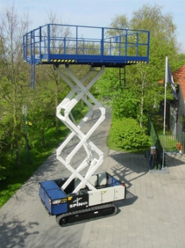Afbeeldingen van Top-Spin 4x4 Schaarhoogwerker