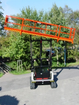 Afbeeldingen van Teletrack 600R Telescoophoogwerker