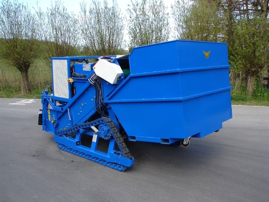 Afbeeldingen van Rupsversnipperaar met container - Korte uitvoering (amaryllis)