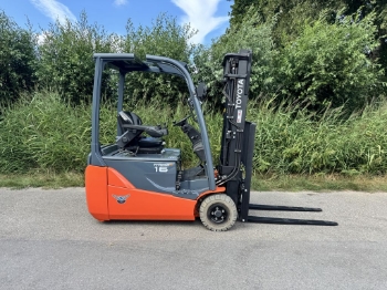 Afbeeldingen van Toyota heftruck 8FBE16T (3 wiel) s/n 12904