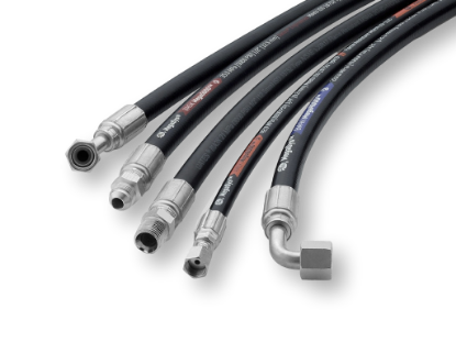 Picture of Set of hydraulic hoses and nipples leveller