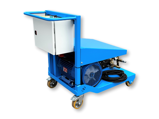 Afbeeldingen van Mazzoni GM63 Plunjer Pompset 63l/min~90bar 11kW 400V (V-snaar)