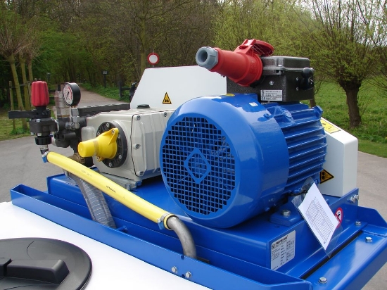 Afbeeldingen van Imovilli P93 Plunjer Pompset 70l/min~50bar 7,5kW 400V (V-snaar)