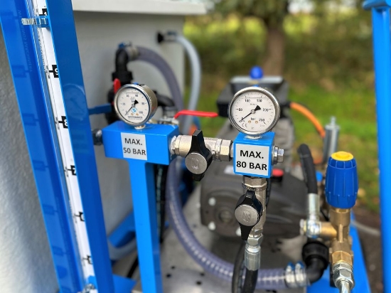 Afbeeldingen van Spuitwagen 1000K - Mazzoni GM 4380 - Snelwisselsysteem hoge ~ lage druk