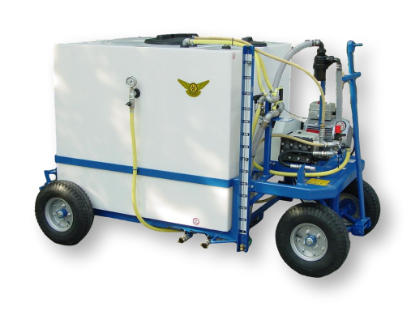 Afbeeldingen van Spuitwagen 1350L-50L Kuip - Plunjerpomp P63 42l/min~50bar