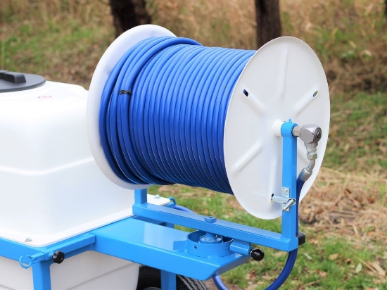 Picture of Spray Cart 300T - Plunger Pomp PM33 19l/min~50bar - Hand Reel 450mm (Swivable)