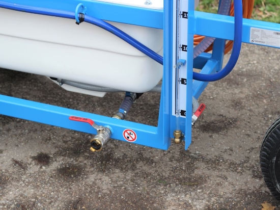 Picture of Spray Cart 300T - Plunger Pomp PM33 19l/min~50bar - Hand Reel 450mm (Swivable)