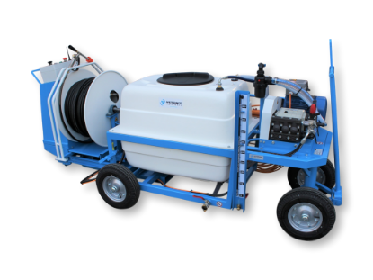 Afbeeldingen van Spuitwagen 400T - Plunjerpomp P63 42l/min~50bar - WCR (Draaibaar)