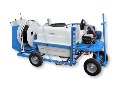 Afbeeldingen van Spuitwagen 400T - Plunjerpomp P63 42l/min~50bar - WCR (Vast)