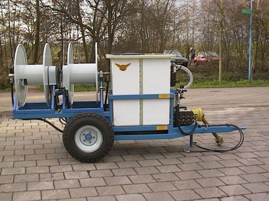 Afbeeldingen van Spuittrailer 600K - Imovilli P186 Plunjer Pompset 170l/min~50bar (PTO Aangedreven)