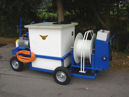 Picture of Spray Cart 600K - Plungerpump  WS102 21l/min~55bar - WCR fixed
