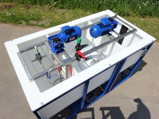 Picture of Tank with Mixer unit 1700L (Double Mixer Unit)