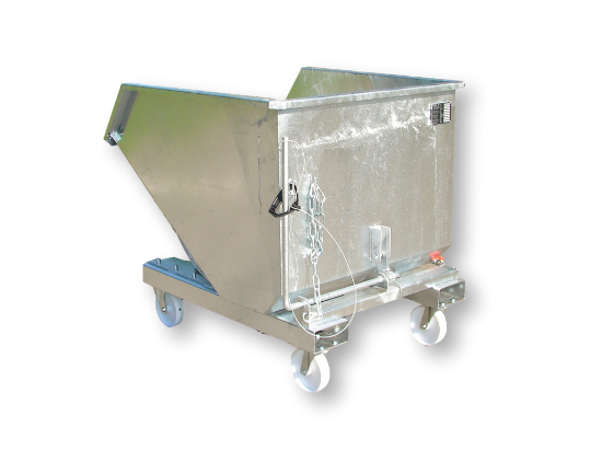 Afbeeldingen van Kantelcontainer rooster met aftap