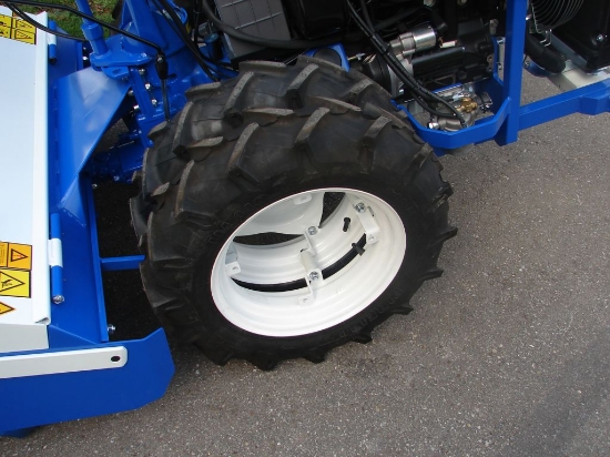 Picture of Nibbi MAK 8S Handtractor Weni 110CM "Overtop" (Rotary tiller)