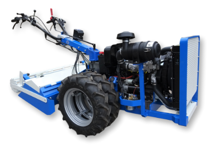 Picture of Nibbi MAK 8S Handtractor Weni 115CM "Overtop" (Rotary tiller)