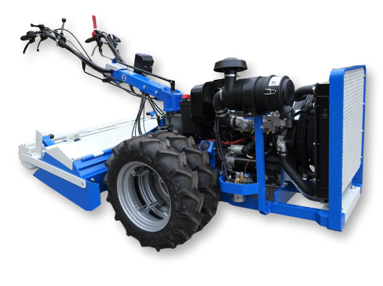 Picture of Nibbi MAK 8S Handtractor Weni 115CM "Overtop" (Rotary tiller)