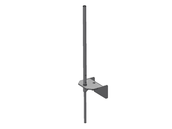 Picture of Tow bar vertical with sliding drawbar