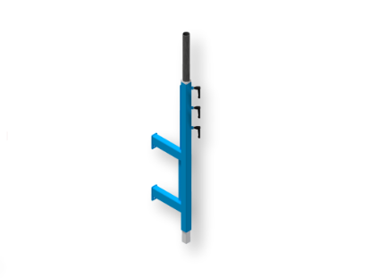 Afbeeldingen van Ontvangermast rechts compleet 154cm