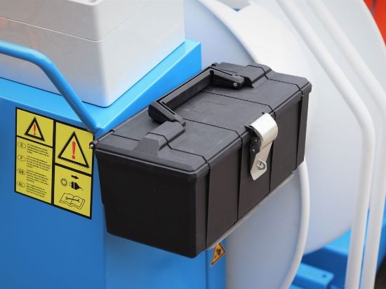 Afbeeldingen van WCR Slanghaspel 335mm Ø1" (Dubbele Dosatron D3RE2+BP)(Opvoerpomp type 1)