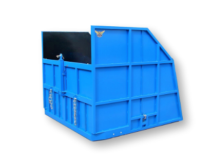 Afbeeldingen van Sleepcontainer 6000ltr buffer Bio Hopper