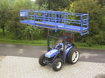 Afbeeldingen van New Holland TN75D Duplo Bouwtractor