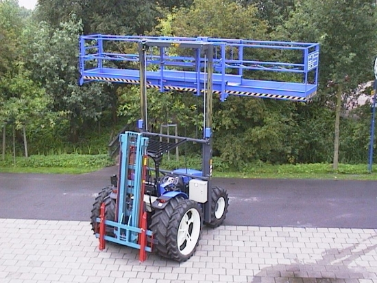 Afbeeldingen van New Holland TN75D Duplo Bouwtractor