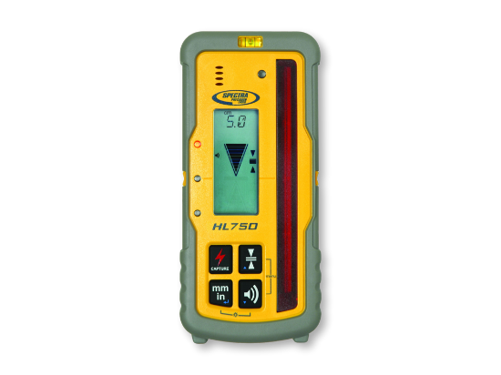 Afbeeldingen van HL750 Digital Read-Out Laser ontvanger