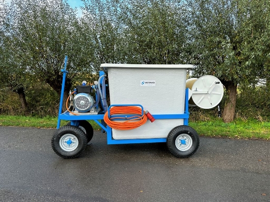 Picture of Spray Cart 1000K - Plunger Pump GM 4380 - Manually operated hose reel 600